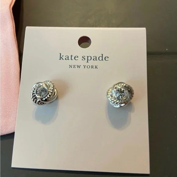 Kate Spade New York knot stud earrings - Picture 2 of 5